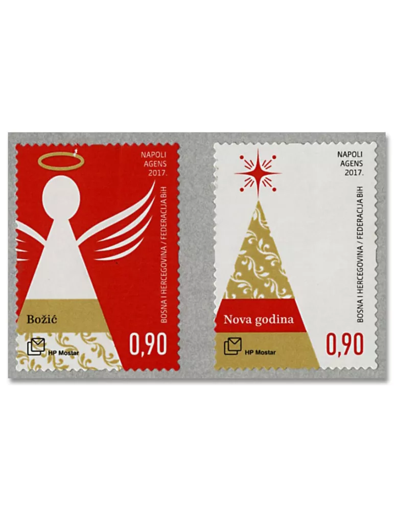 n° 434/435 - Timbre HERCEG-BOSNA Poste