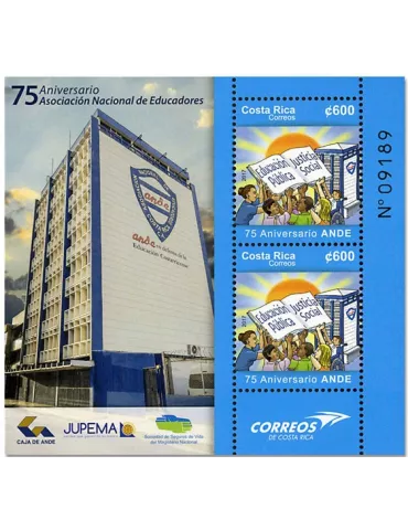 n° 62 - Timbre COSTA RICA Blocs et feuillets