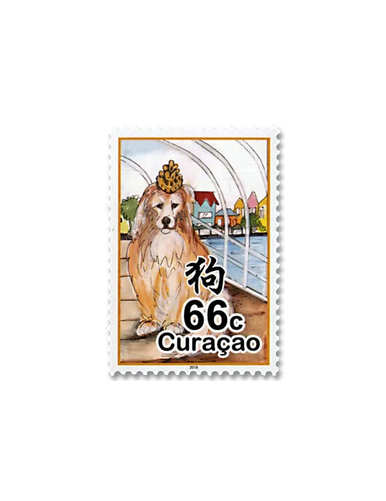 n° 579/584 - Timbre CURACAO Poste