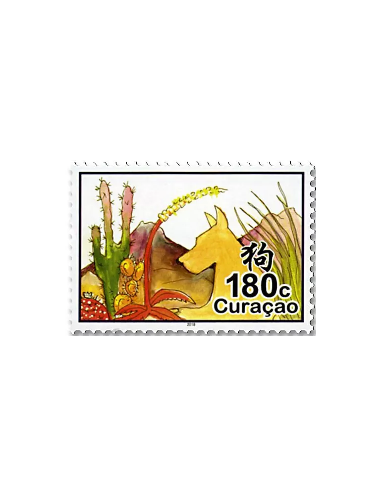 n° 579/584 - Timbre CURACAO Poste