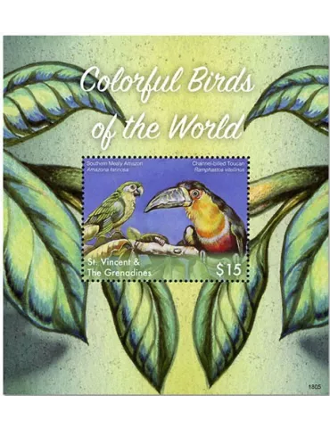 n° 798 - Timbre SAINT-VINCENT Blocs et feuillets