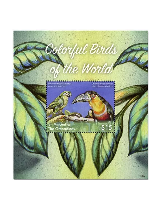 n° 798 - Timbre SAINT-VINCENT Blocs et feuillets