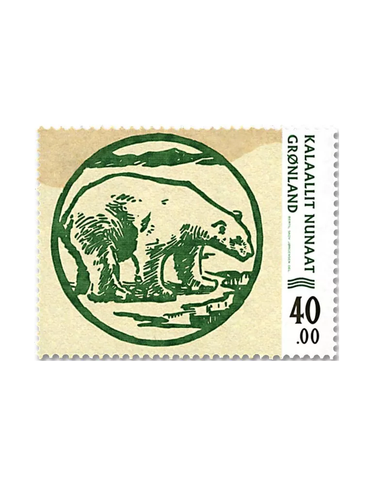 n° 763/764 - Timbre GROENLAND Poste