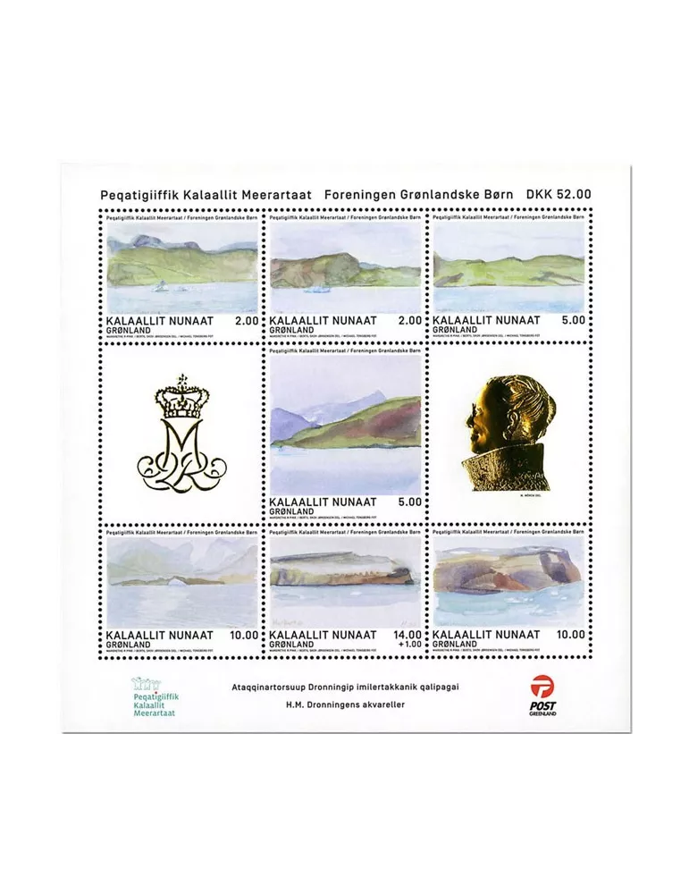 n° F756 - Timbre GROENLAND Poste