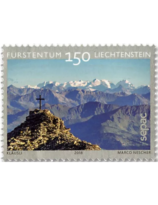 n° 1837 + n° 1838/1840 - Timbre LIECHTENSTEIN Poste