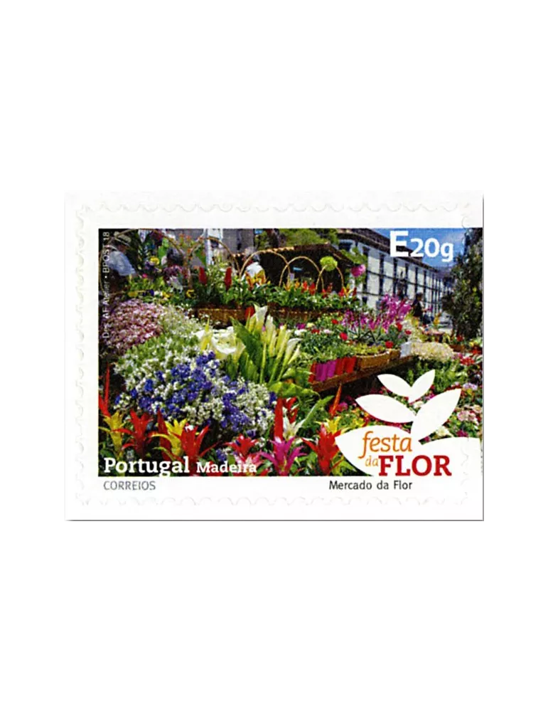 n° 386/390 - Timbre MADERE Poste