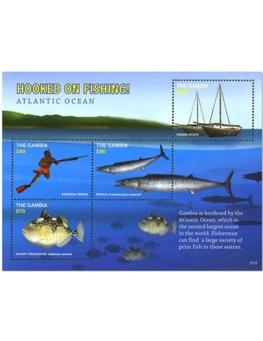 n° 5819/5822 - Timbre GAMBIE Poste