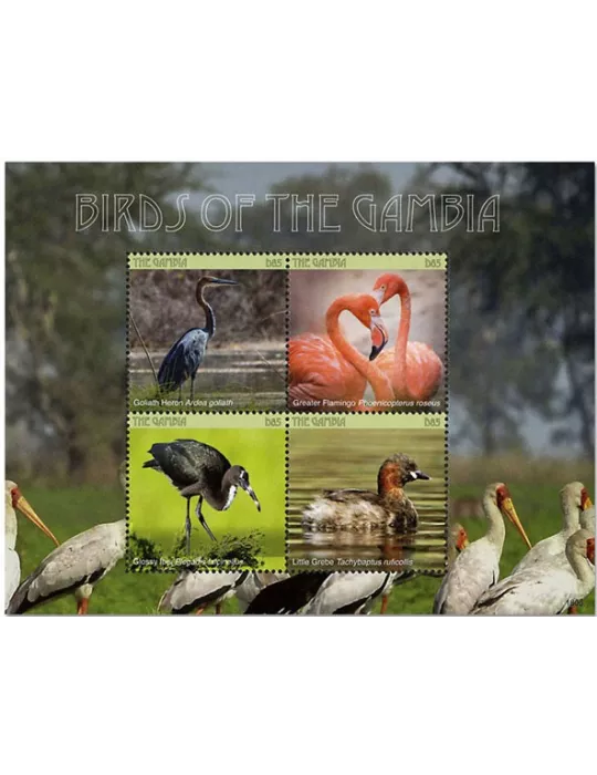n° 5849/5852 - Timbre GAMBIE Poste