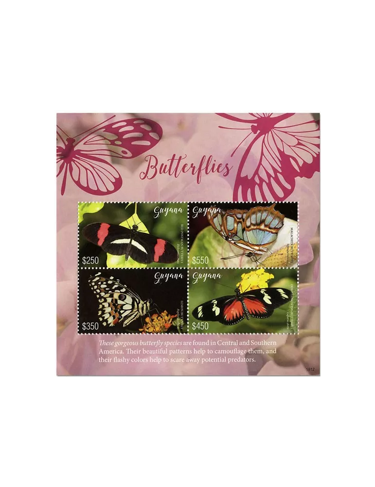 n° 6922/6925 - Timbre GUYANA Poste