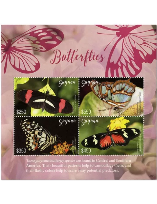 n° 6922/6925 - Timbre GUYANA Poste