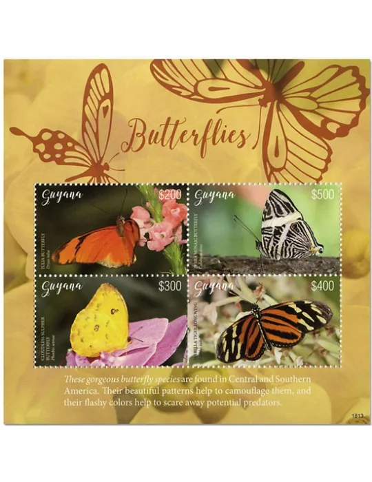 n° 6926/6929 - Timbre GUYANA Poste