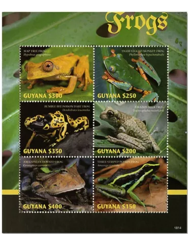n° 6930/6935 - Timbre GUYANA Poste