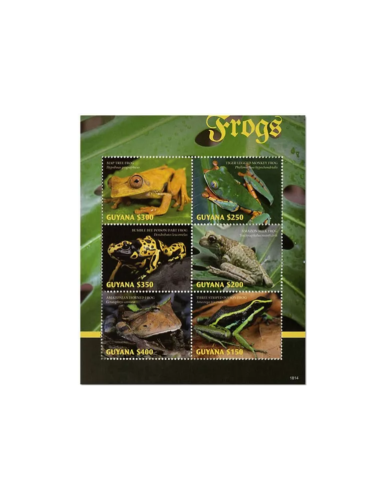 n° 6930/6935 - Timbre GUYANA Poste