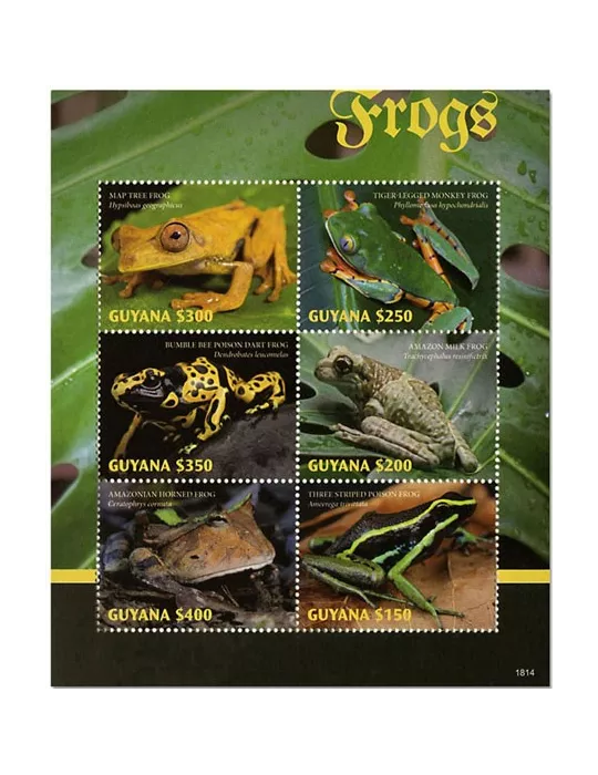 n° 6930/6935 - Timbre GUYANA Poste