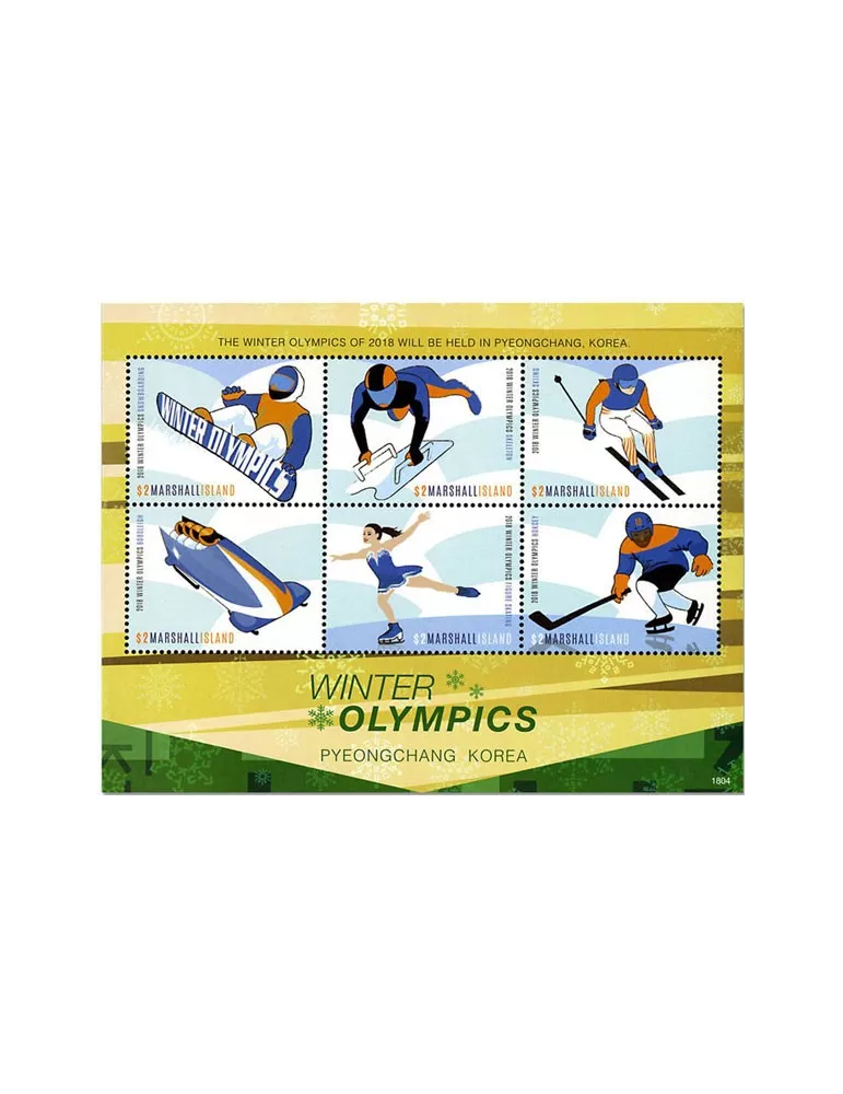 n° 3851/3856 - Timbre MARSHALL Poste