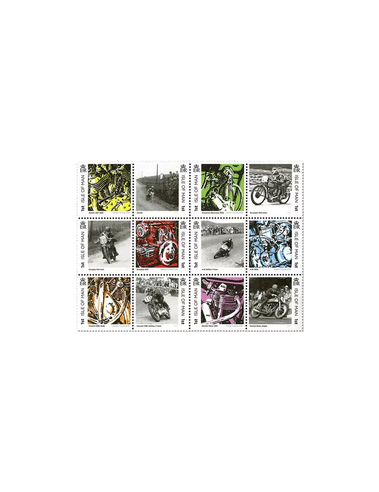 n° 2416/2427 - Timbre ILE DE MAN Poste