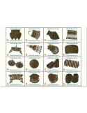 n° 317/332 - Timbre TURKMENISTAN Poste