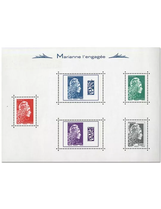 n° 143 - Timbre France Blocs et feuillets