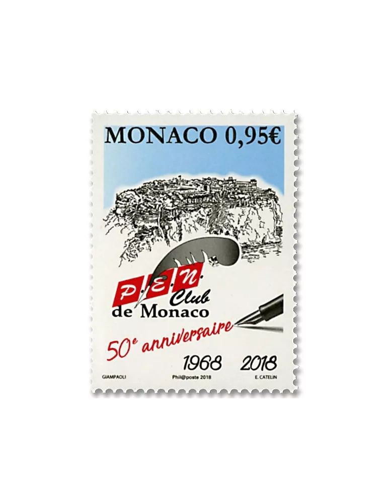 n° 3156 - Timbre Monaco Poste