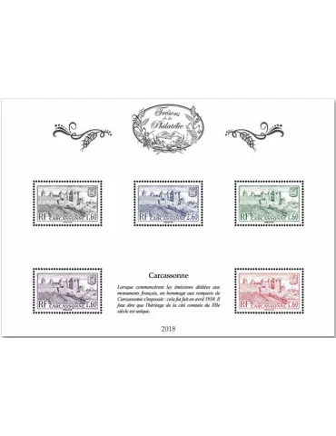 Blocs TRESORS DE LA PHILATELIE (2018)