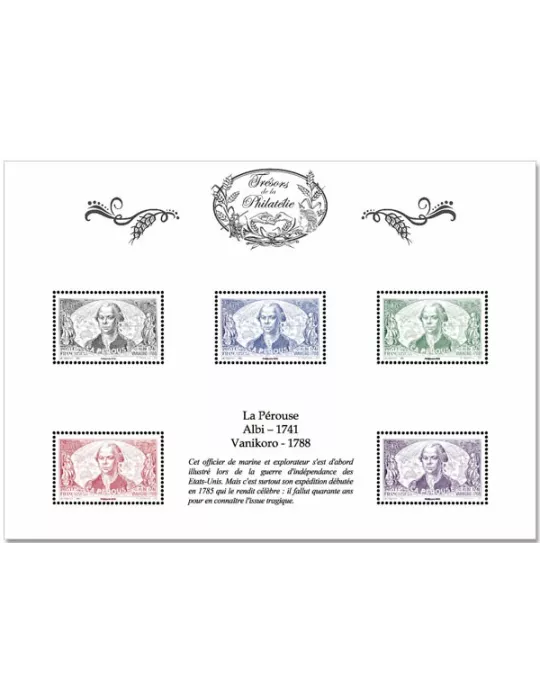 Blocs TRESORS DE LA PHILATELIE (2018)