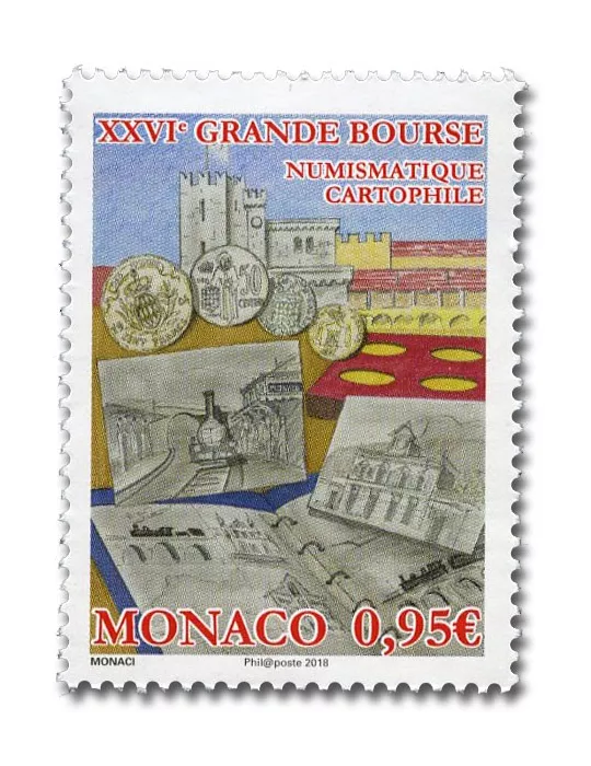 n° 3157 - Timbre Monaco Poste