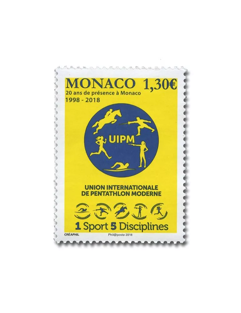 n° 3158 - Timbre Monaco Poste