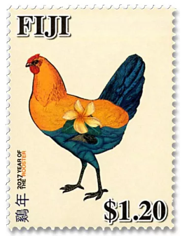 n° 1326/1329 - Timbre FIDJI Poste 2