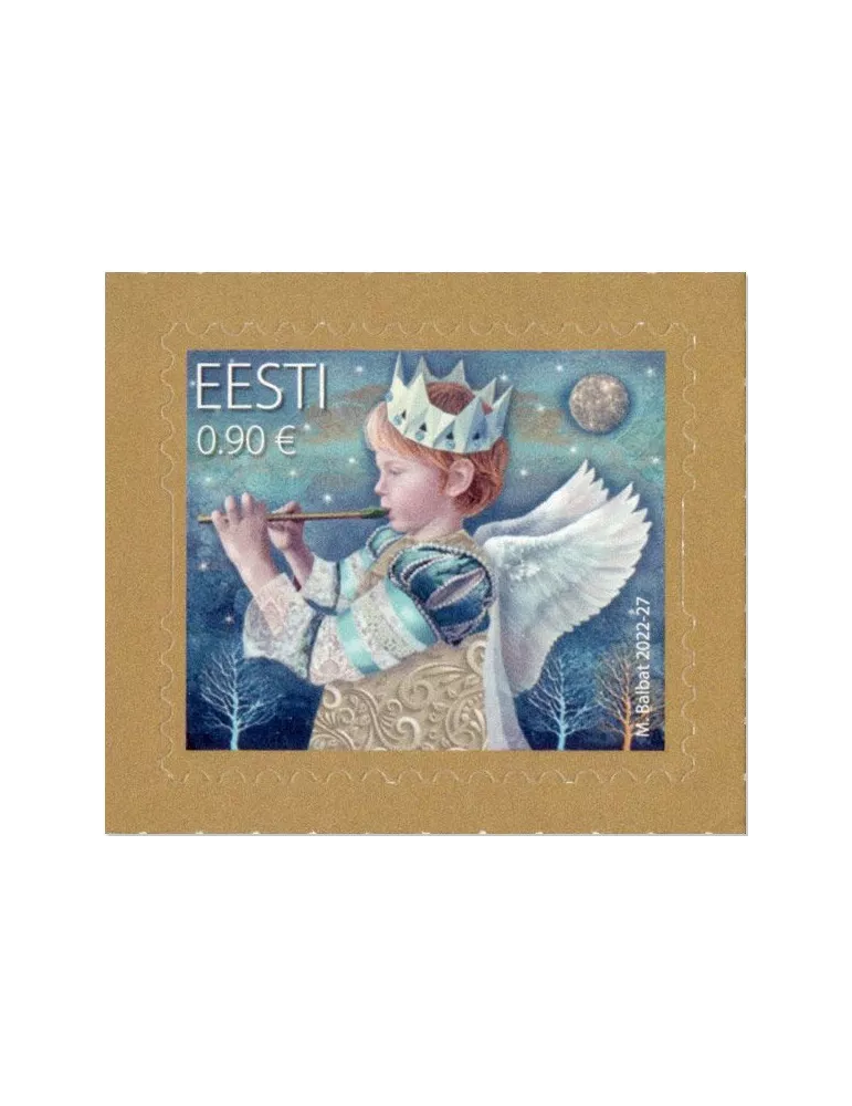 n° 969/970 - Timbre ESTONIE Poste