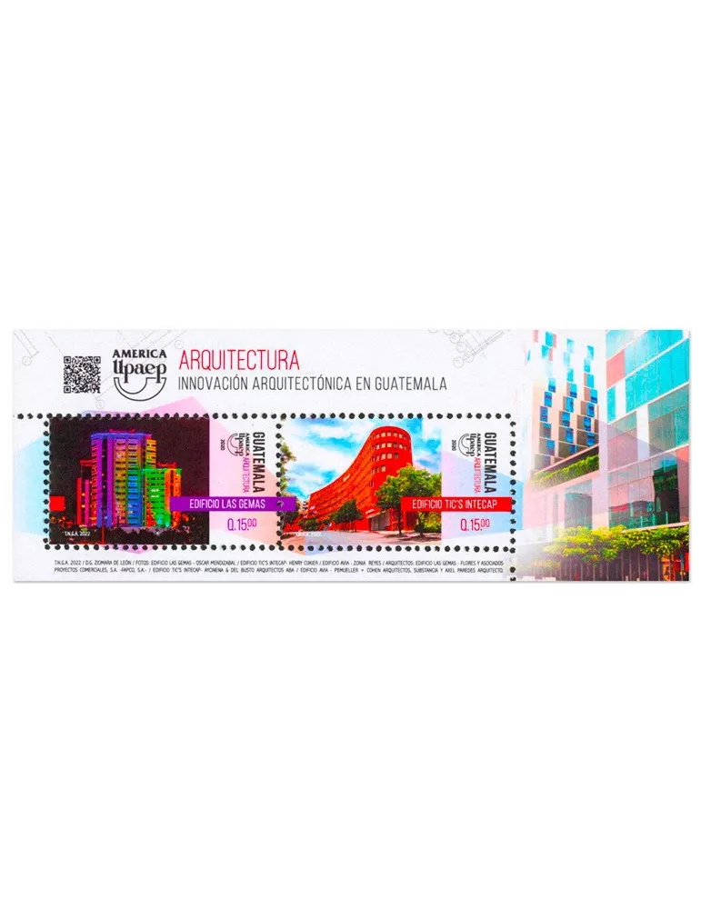 n° 52 - Timbre GUATEMALA Blocs et feuillets