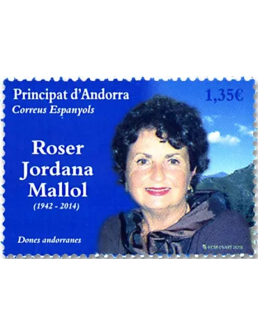 n° 456 - Timbre ANDORRE ESPAGNOL Poste