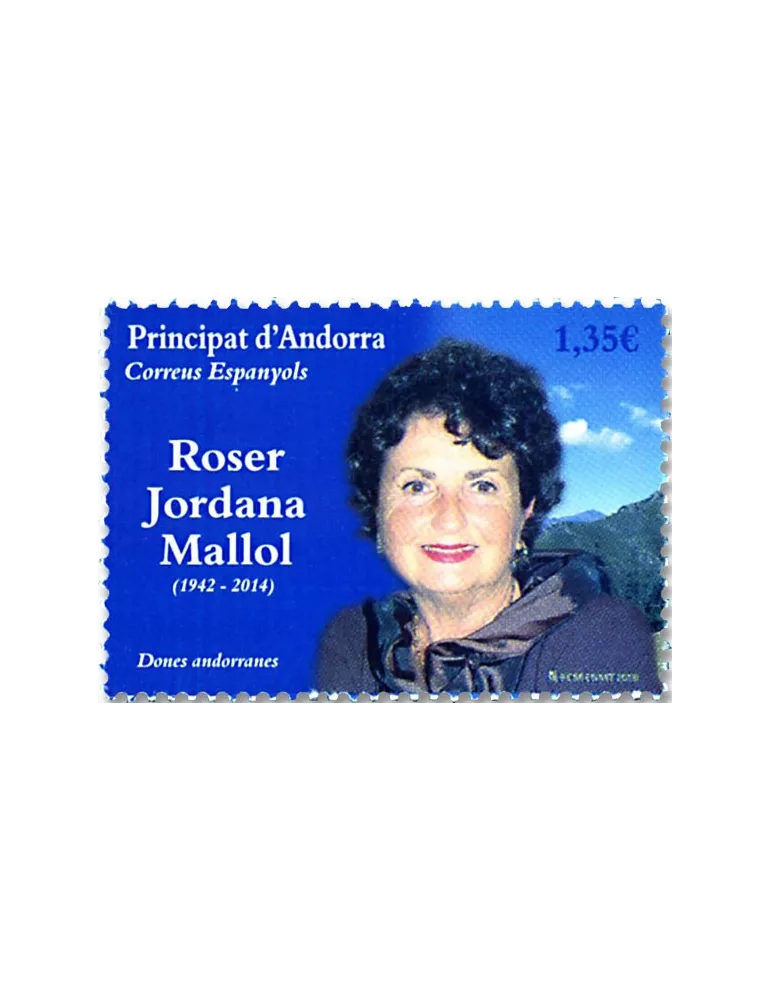 n° 456 - Timbre ANDORRE ESPAGNOL Poste