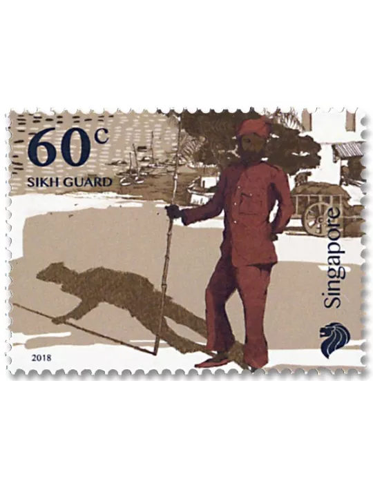 n° 2254/2257 - Timbre SINGAPOUR Poste