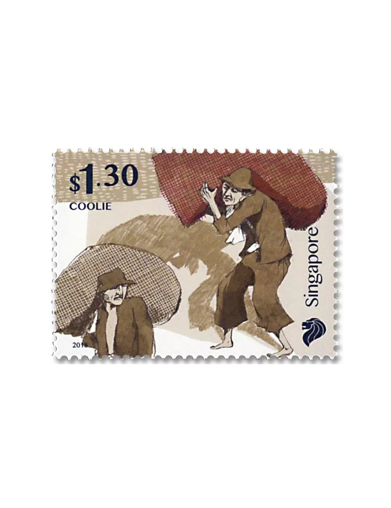 n° 2254/2257 - Timbre SINGAPOUR Poste