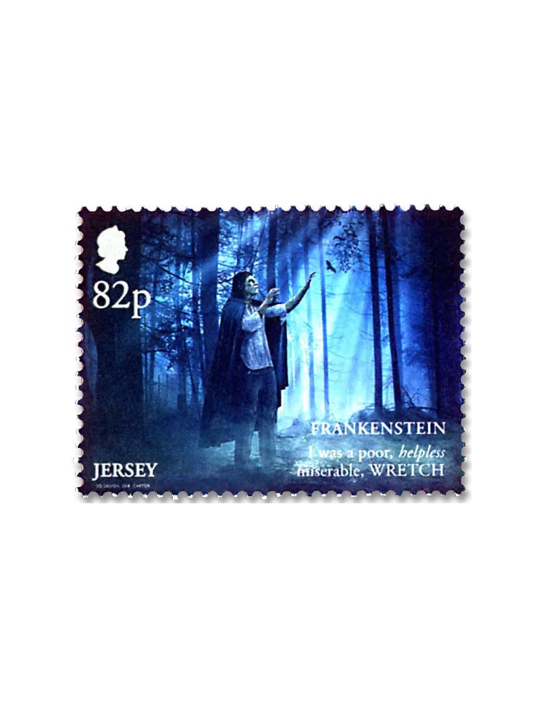 n° 2307/2314 - Timbre JERSEY Poste