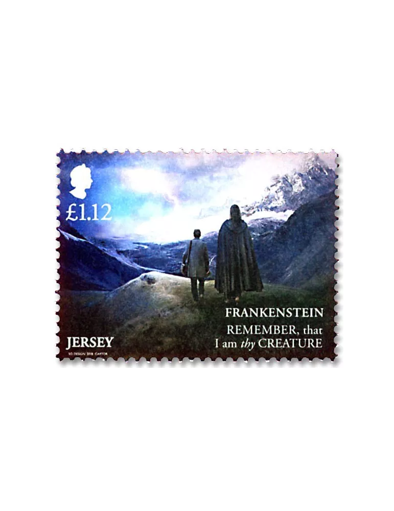 n° 2307/2314 - Timbre JERSEY Poste