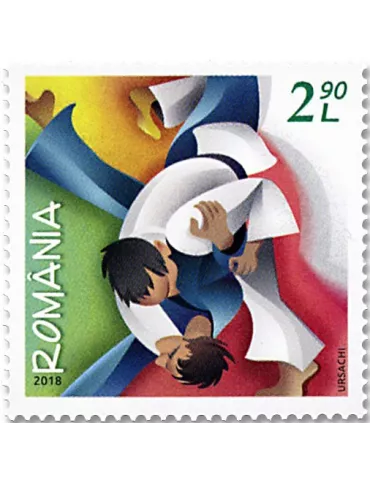 n° 6296/6297 - Timbre ROUMANIE Poste