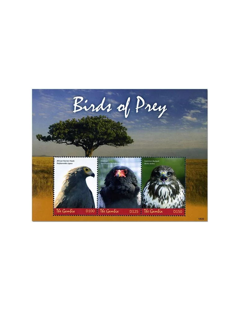 n° 5860/5862 - Timbre GAMBIE Poste