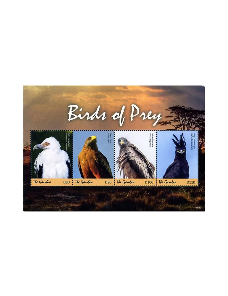 n° 5863/5866 - Timbre GAMBIE Poste