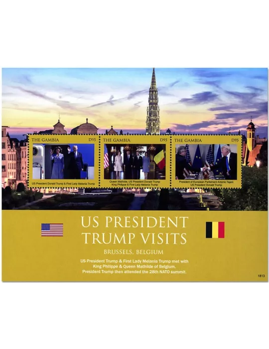 n° 5874/5876 - Timbre GAMBIE Poste