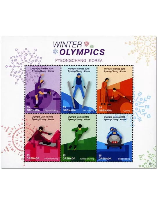 n° 6209/6214 - Timbre GRENADE Poste