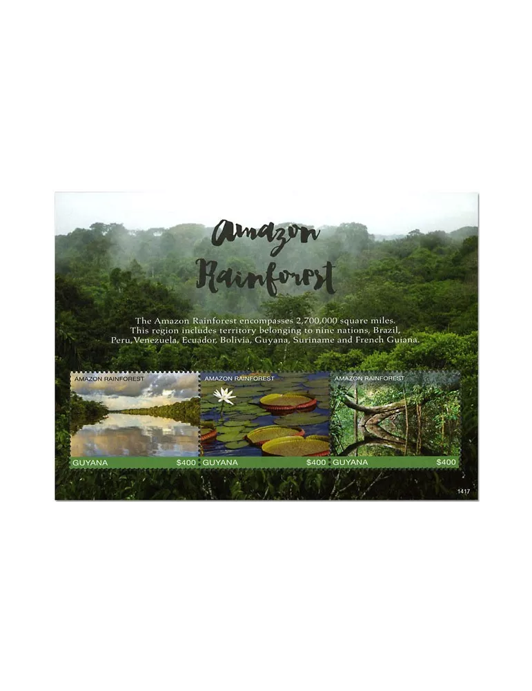 n° 6875/6877 - Timbre GUYANA Poste