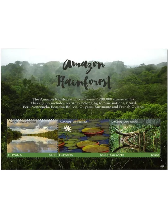 n° 6875/6877 - Timbre GUYANA Poste