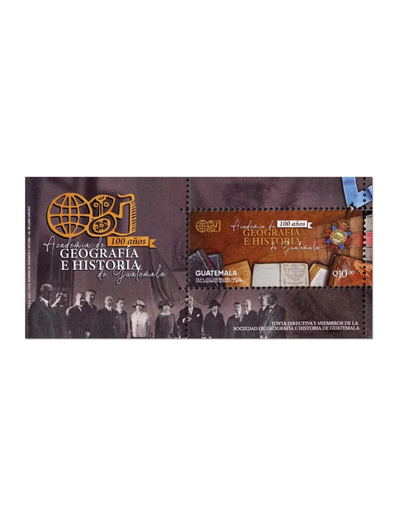 n° 53 - Timbre GUATEMALA Blocs et feuillets