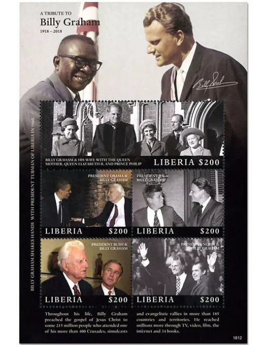 n° 6020/6024 - Timbre LIBERIA Poste