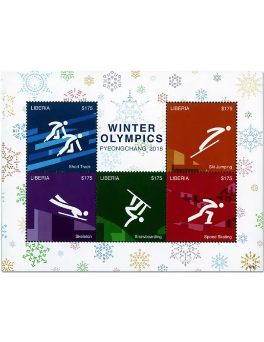 n° 6029/6033 - Timbre LIBERIA Poste