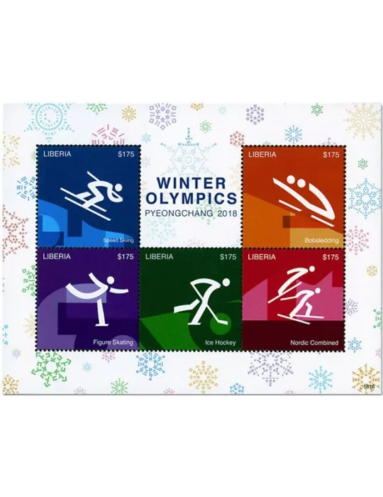 n° 6034/6038 - Timbre LIBERIA Poste