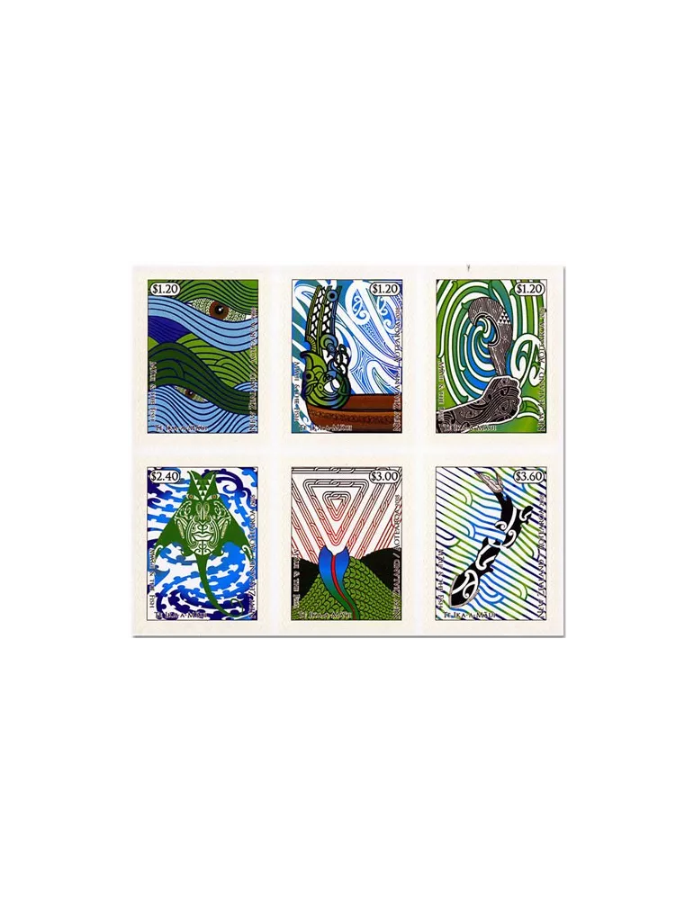 n° 3401/3406 - Timbre NOUVELLE-ZELANDE Poste