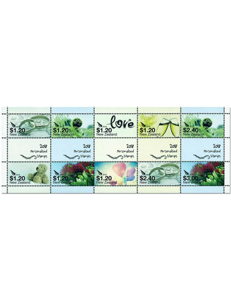 n° 3411/3420 - Timbre NOUVELLE-ZELANDE Poste