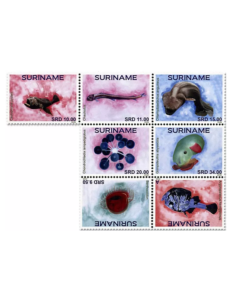 n° 2760/2766 - Timbre SURINAM Poste